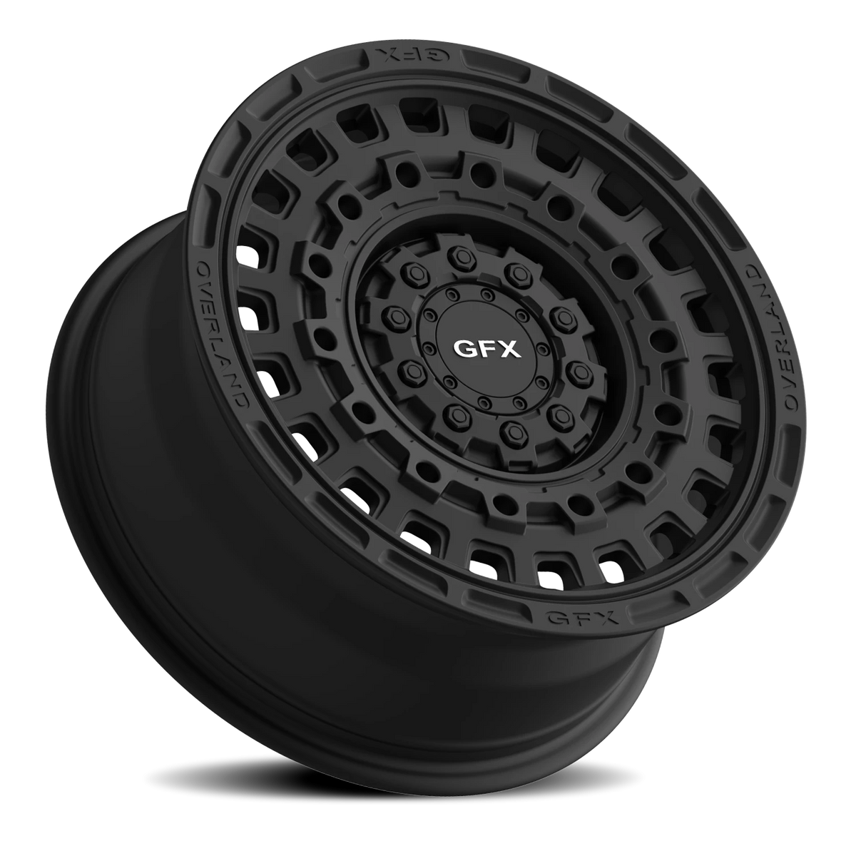 G-FX MV3 17x8 +60 6x130mm 84.1mm Matte Black