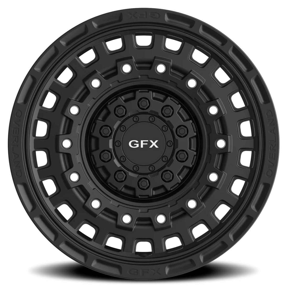 G-FX MV3 17x8 +60 6x130mm 84.1mm Matte Black