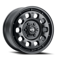 G-FX MV4 16x6.5 +40 5x130mm 84.1mm Matte Black