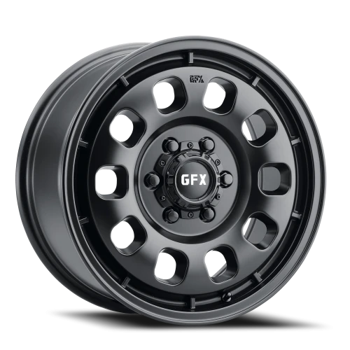 G-FX MV4 17x8 +40 6x130mm 84.1mm Matte Black