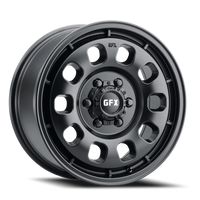 G-FX MV4 16x6.5 +40 6x130mm 84.1mm Matte Black