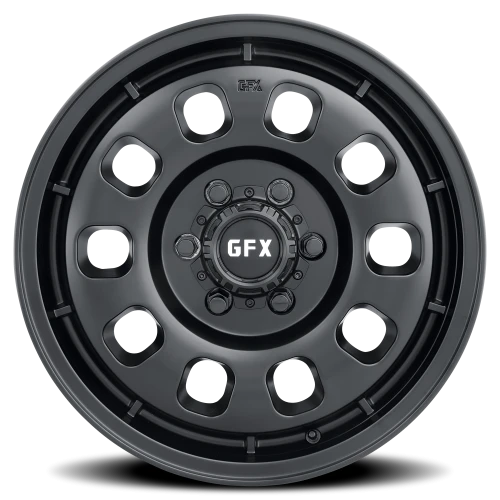 G-FX MV4 17x8 +40 6x130mm 84.1mm Matte Black