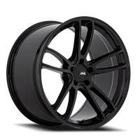 American Racing Mach Five 19x10" 5x114.3mm 70.5mm CB +35mm Gloss Black