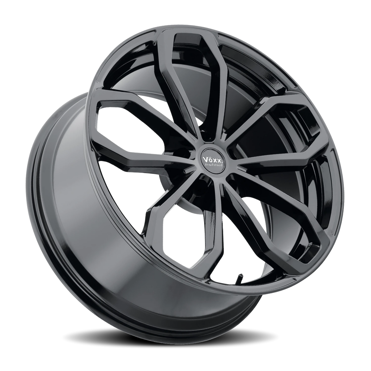 Voxx Wheel Malta 22x9 +20 5x115mm 71.6mm Gloss Black