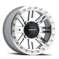Vision 356BL 15x7 +13 4x156mm 131.1mm Machined Machined Machined Beadlock Ring