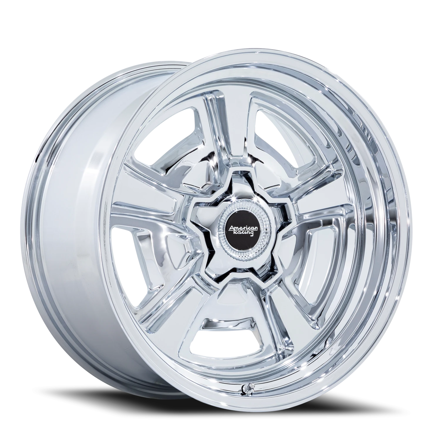 American Racing Marauder 18x9" 5x120.65mm 72.56mm CB +6mm Chrome