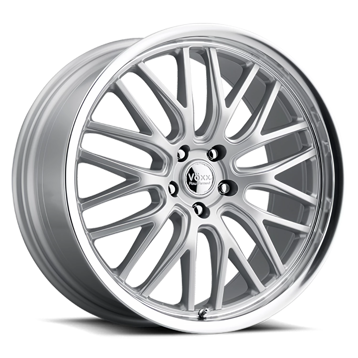 Voxx Wheel Masi 20x9 +35 5x112mm 66.56mm Silver Mirror Machined Lip