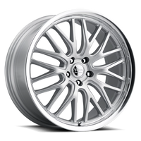 Voxx Wheel Masi 17x7.5 +40 5x108mm 73.1mm Silver Mirror Machined Lip