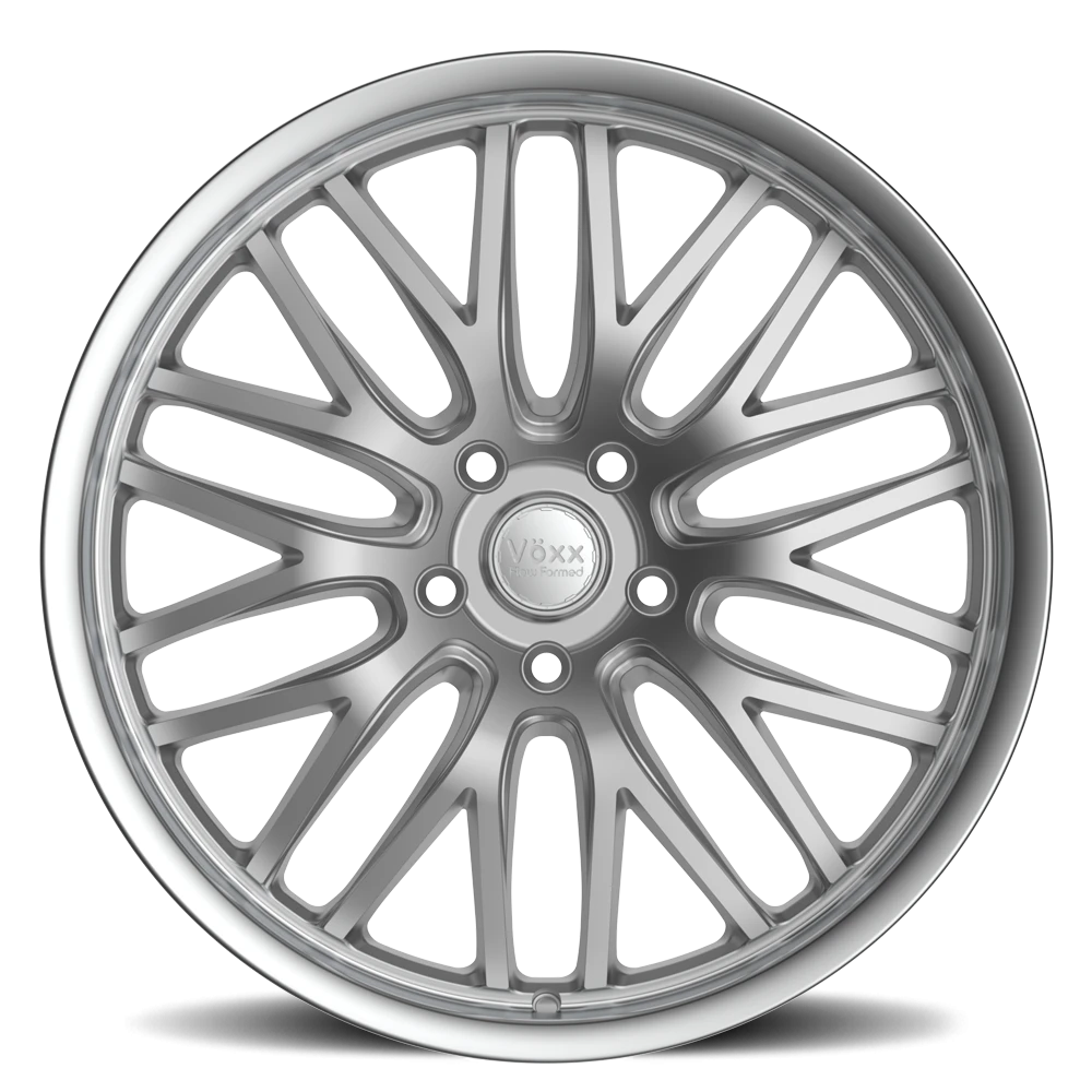 Voxx Wheel Masi 17x7.5 +40 5x114.3mm 73.1mm Silver Mirror Machined Lip