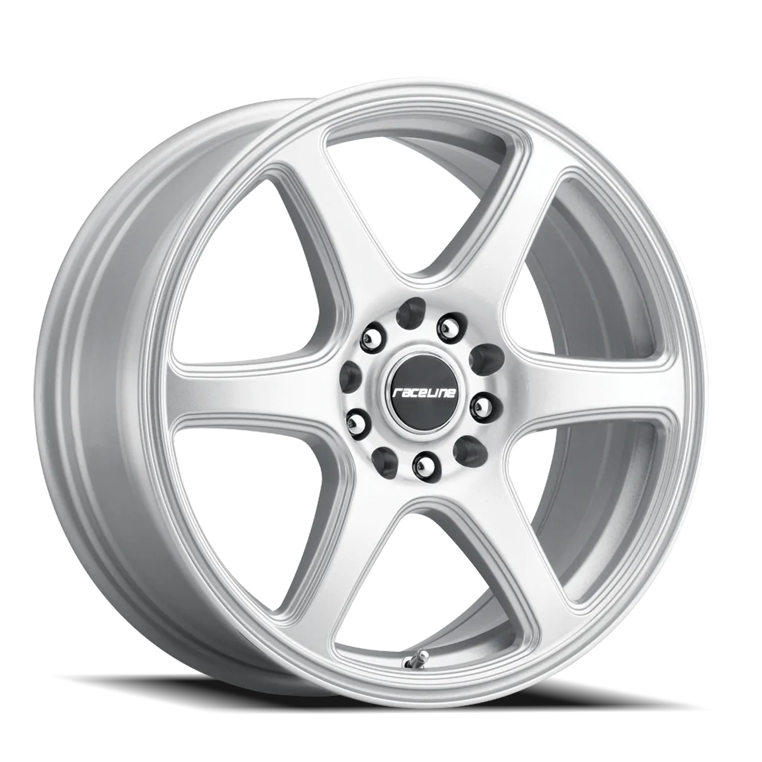 Raceline Matrix 18x8" 5x127mm 72.62mm CB +40mm Gloss Silver