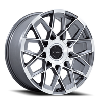 Status Matrix 24x10" 5x120mm 84.1mm CB +35mm Anthracite Mirror Face