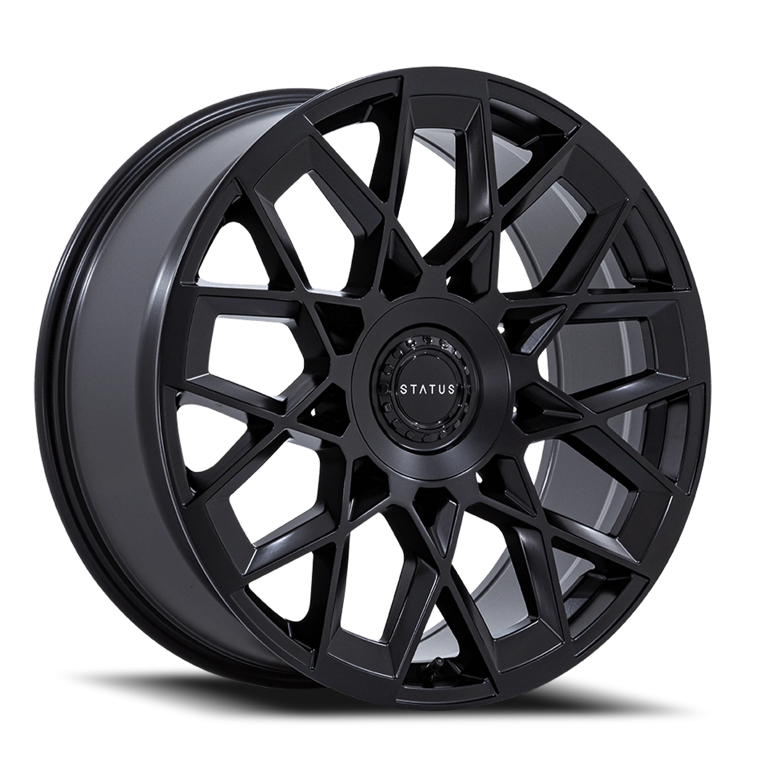 Status Matrix 22x9.5" 5x112mm 74.1mm CB +20mm Matte Black