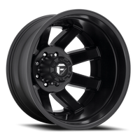Fuel Maverick Dually 20x8.3 -215 8x165.1mm 121.5mm Matte Black