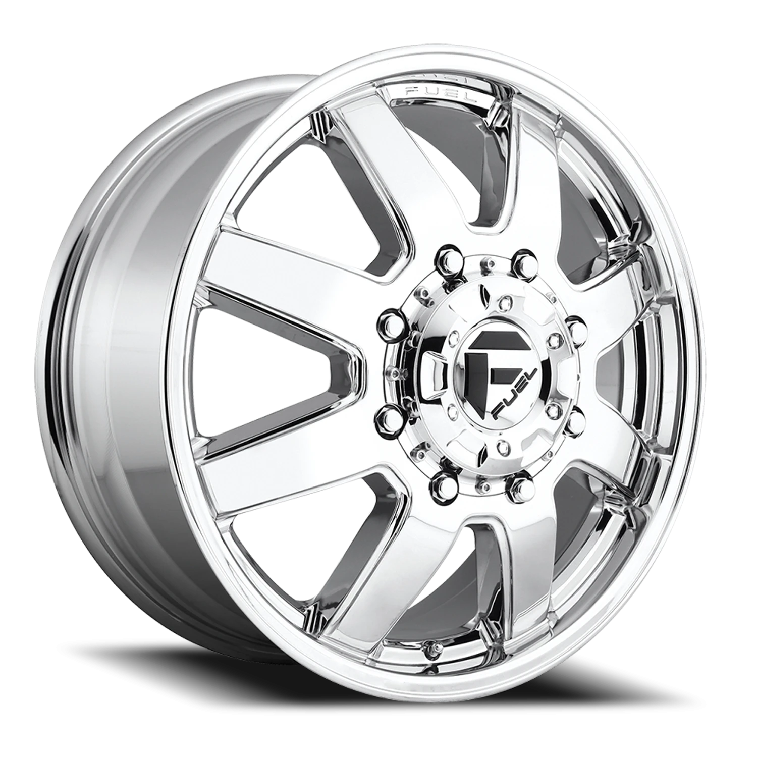 Fuel Maverick Dually D536 20x8.25 +122 8x165.1mm 121.5mm Chrome