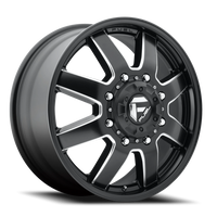 Fuel Maverick Dually 22x8.3" 8x200mm 142mm CB +105mm Black Milled