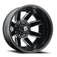 Fuel Maverick Dually 17x6.5" 8x200mm 142mm CB -140mm Black Milled