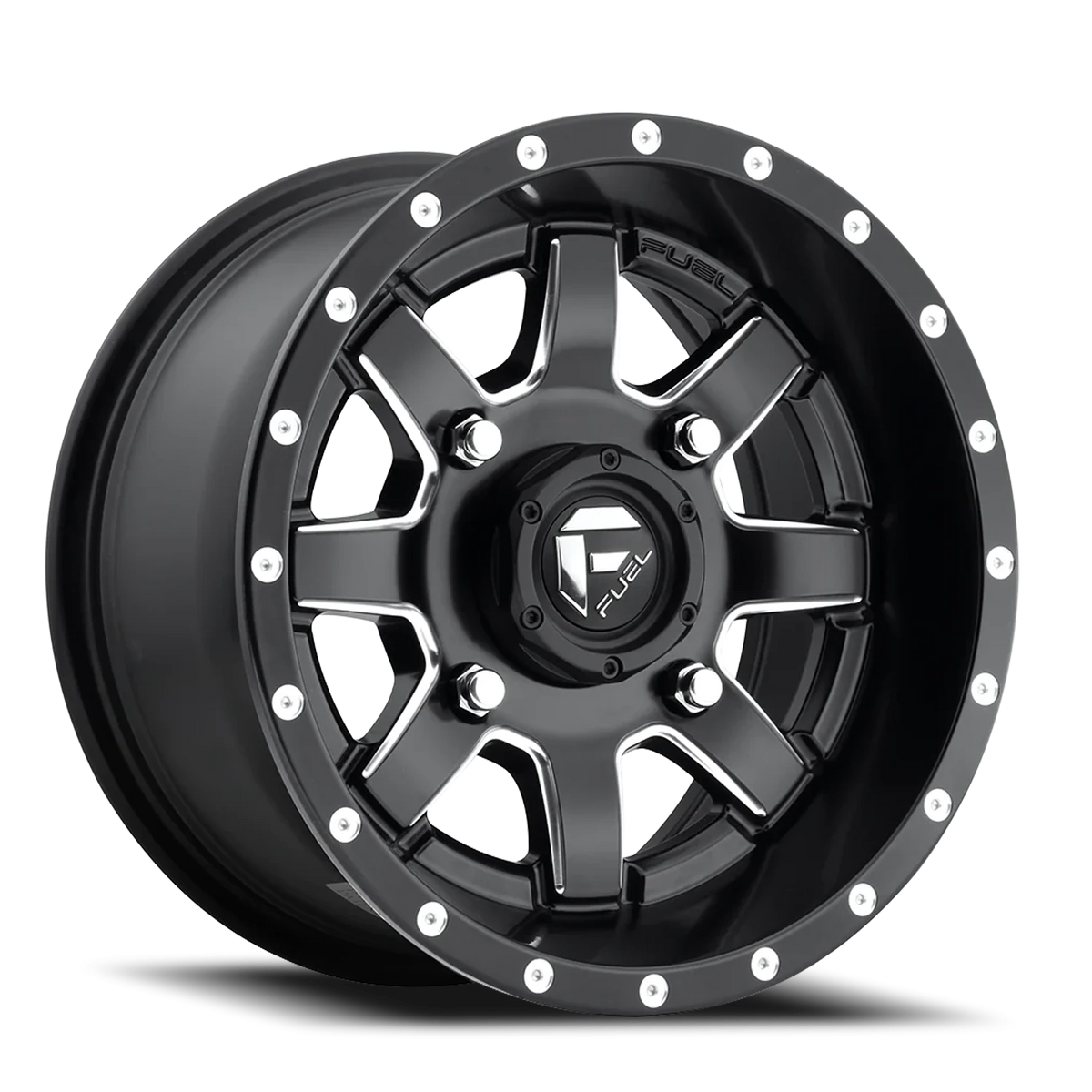 Fuel Maverick UTV 15x10 +0 4x137mm 110.2mm Matte Black Milled