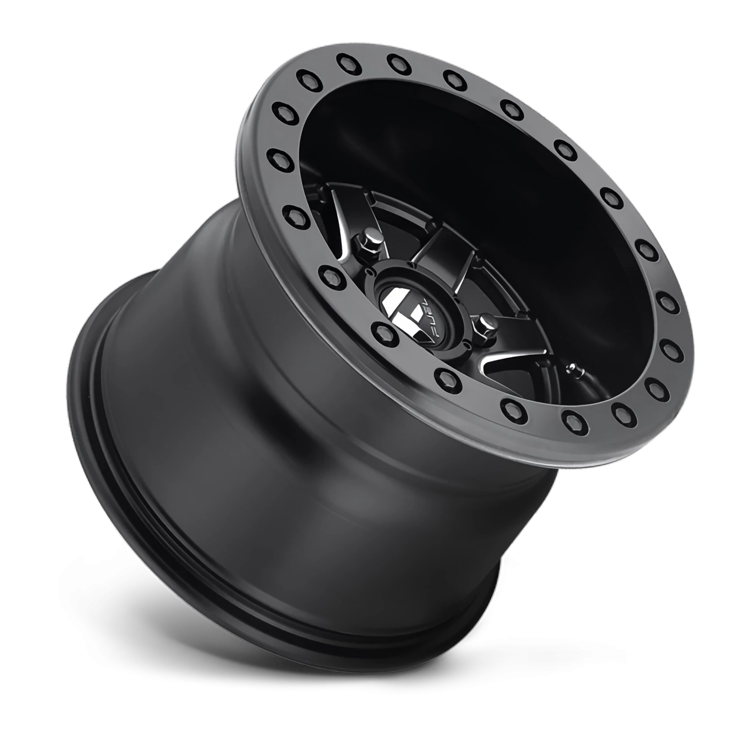 Fuel Maverick UTV 15x7" 4x156mm 132mm CB +13mm Matte Black Milled