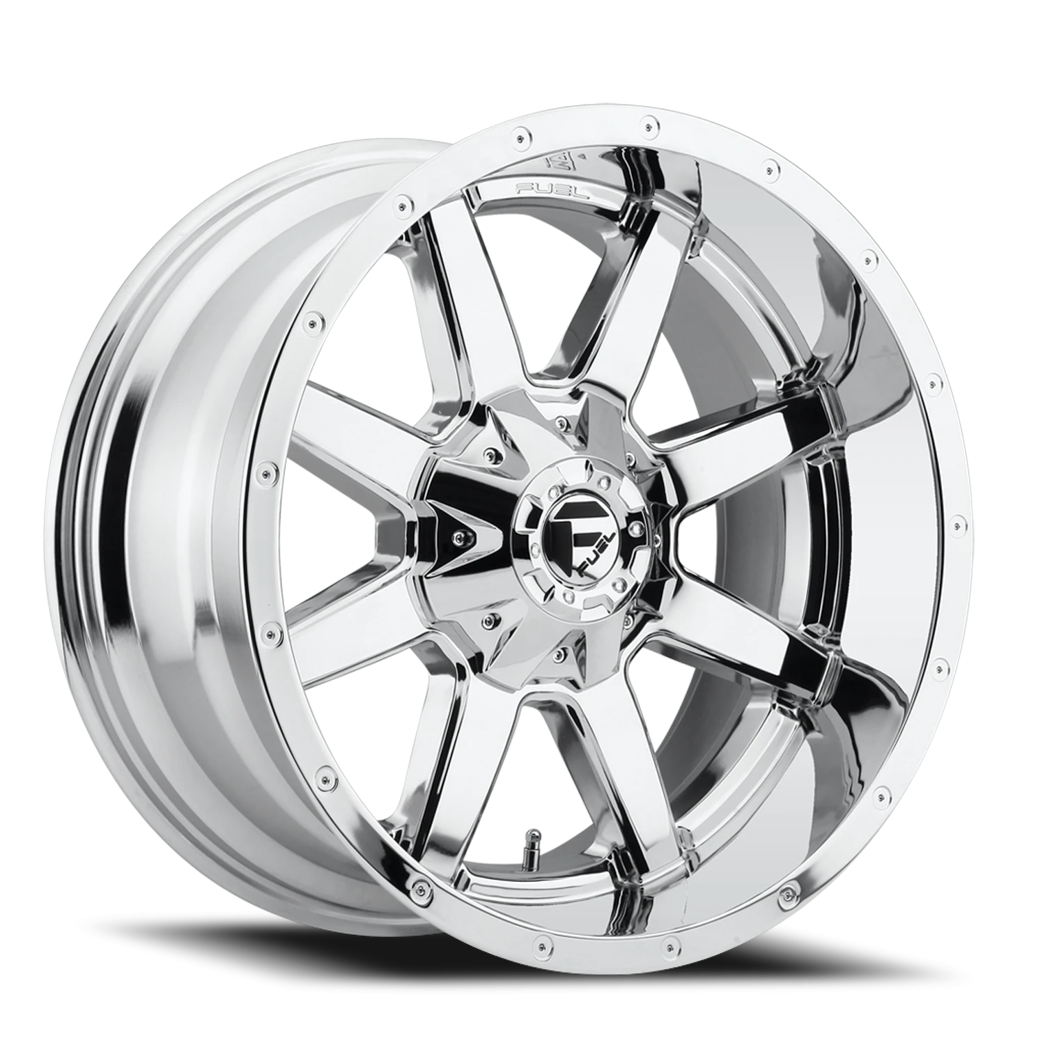 Fuel Maverick 20x10" 8x165.1mm 125.2mm CB -18mm Chrome