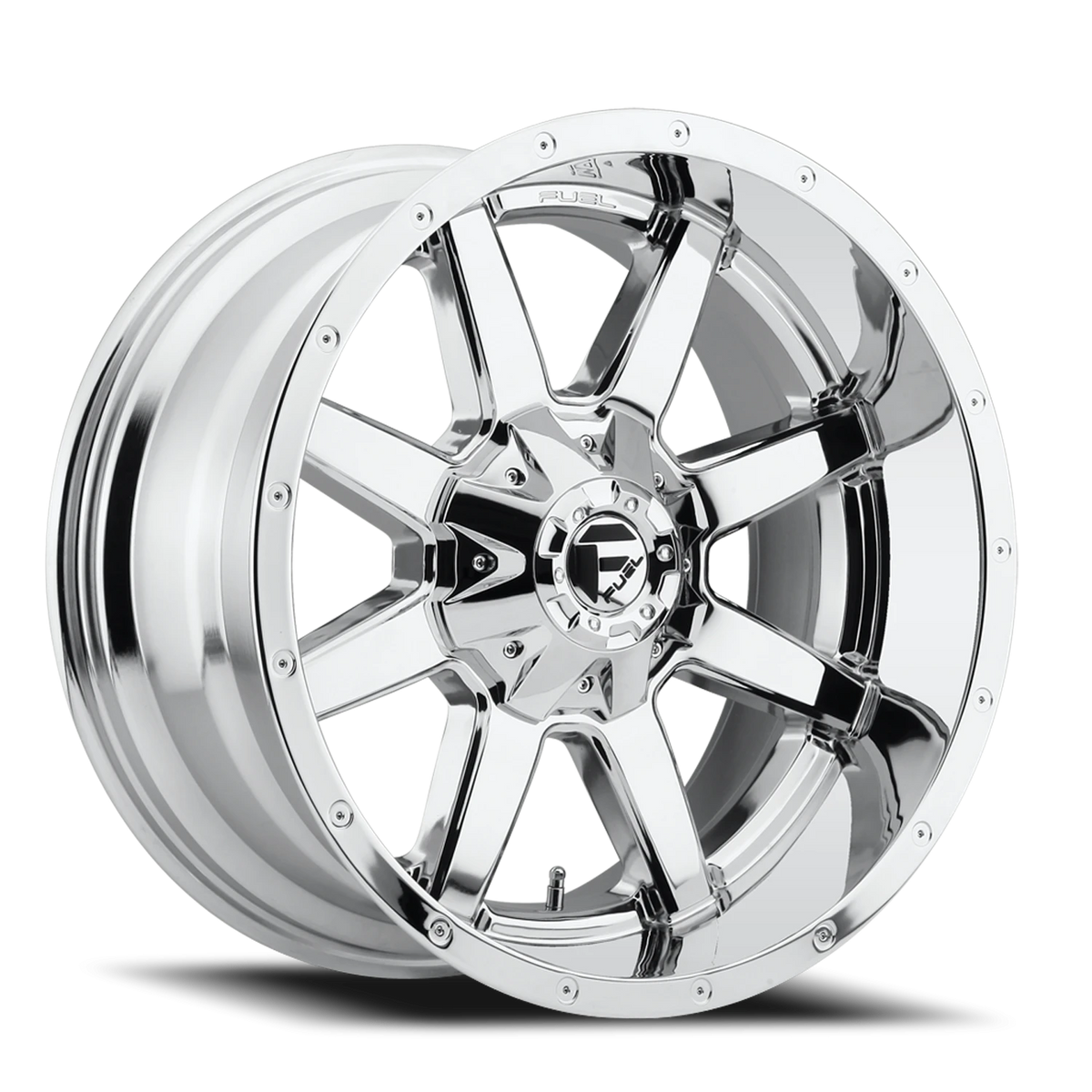 Fuel Maverick 17x9 -12 8x165.1mm 125.2mm Chrome