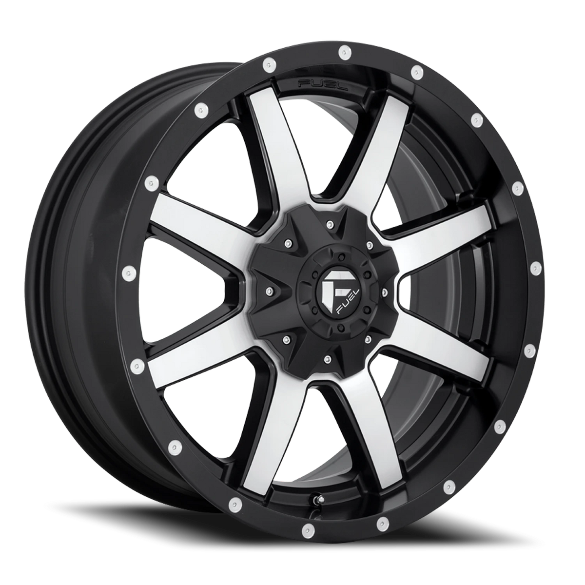 Fuel Maverick 20x12 -44 6x135mm 106.4mm Black Machined