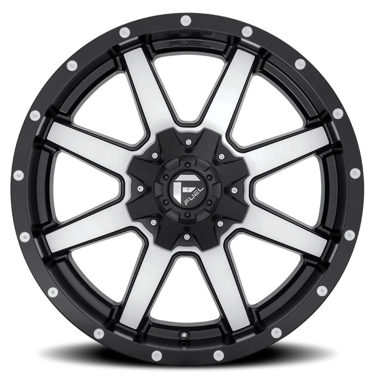 Fuel Maverick 20x9 +20 5x139.7mm 110.3mm Black Machined