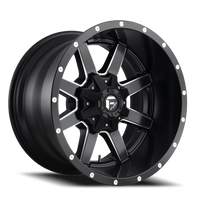 Fuel Maverick 18x9" 8x180mm 125.2mm CB +20mm Black Milled