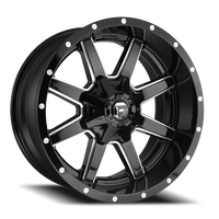 Fuel Maverick D610 20x10 -18 6x135/6x139.7mm 106.4mm Gloss Black Milled