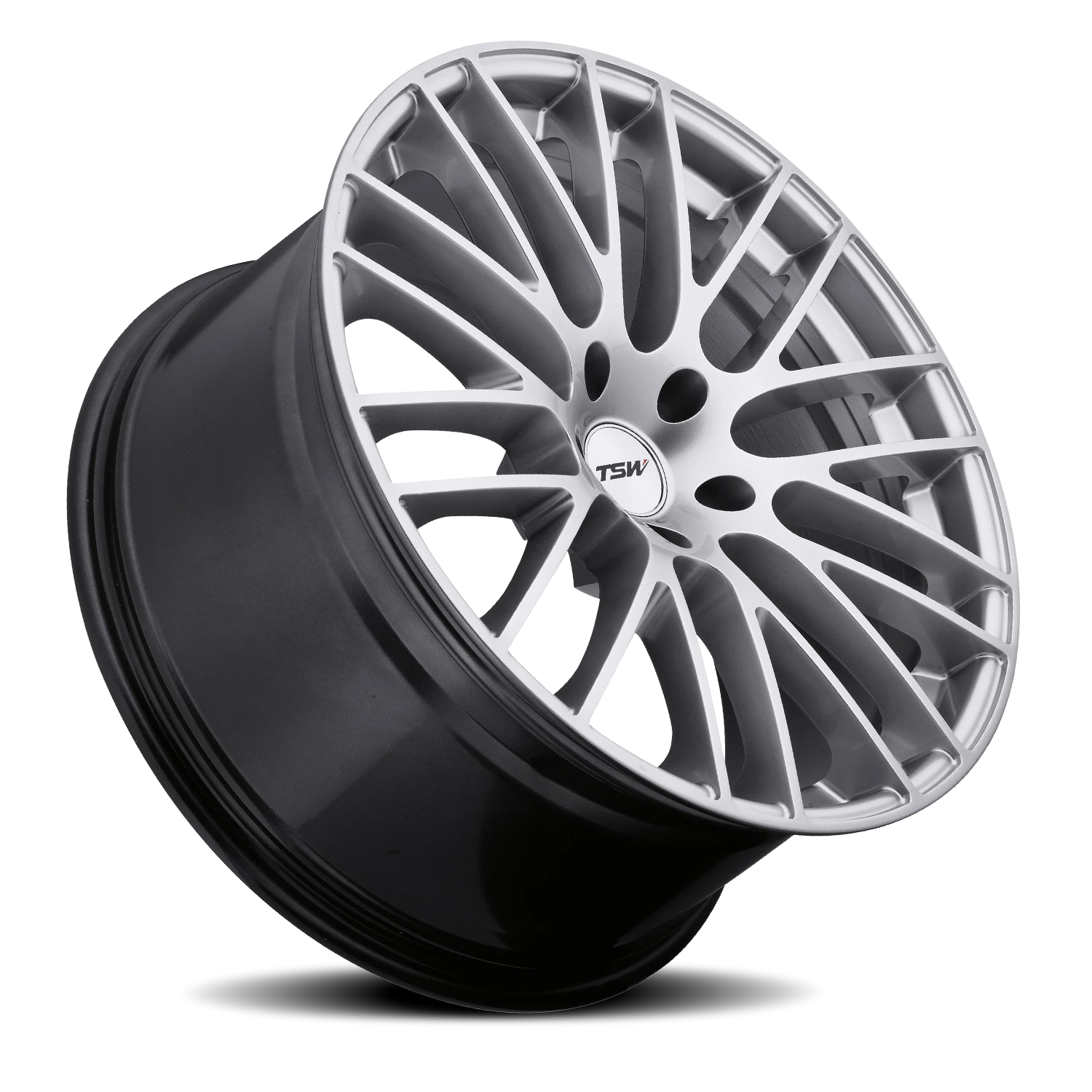 TSW Max 20x8.5" 5x114.3mm 76mm CB +40mm Hyper Silver