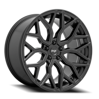 Niche Mazzanti 20x9" 5x115mm 71.6mm CB +18mm Matte Black
