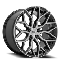 Niche Mazzanti 19x9.5" 5x120mm 72.5mm CB +35mm Gloss Black Brushed