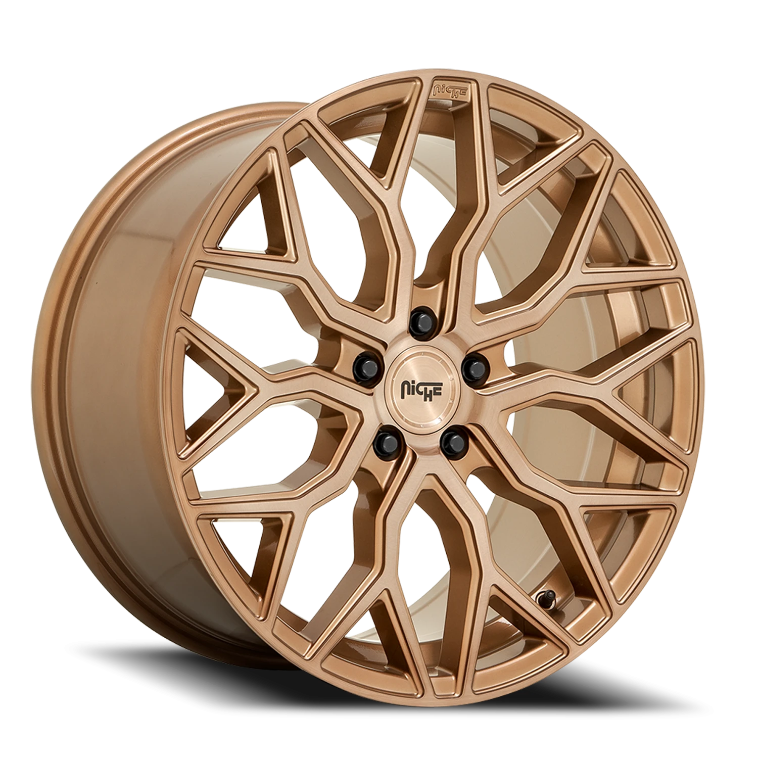 Niche Mazzanti 19x9.5" 5x114.3mm 72.7mm CB +35mm Brushed Bronze