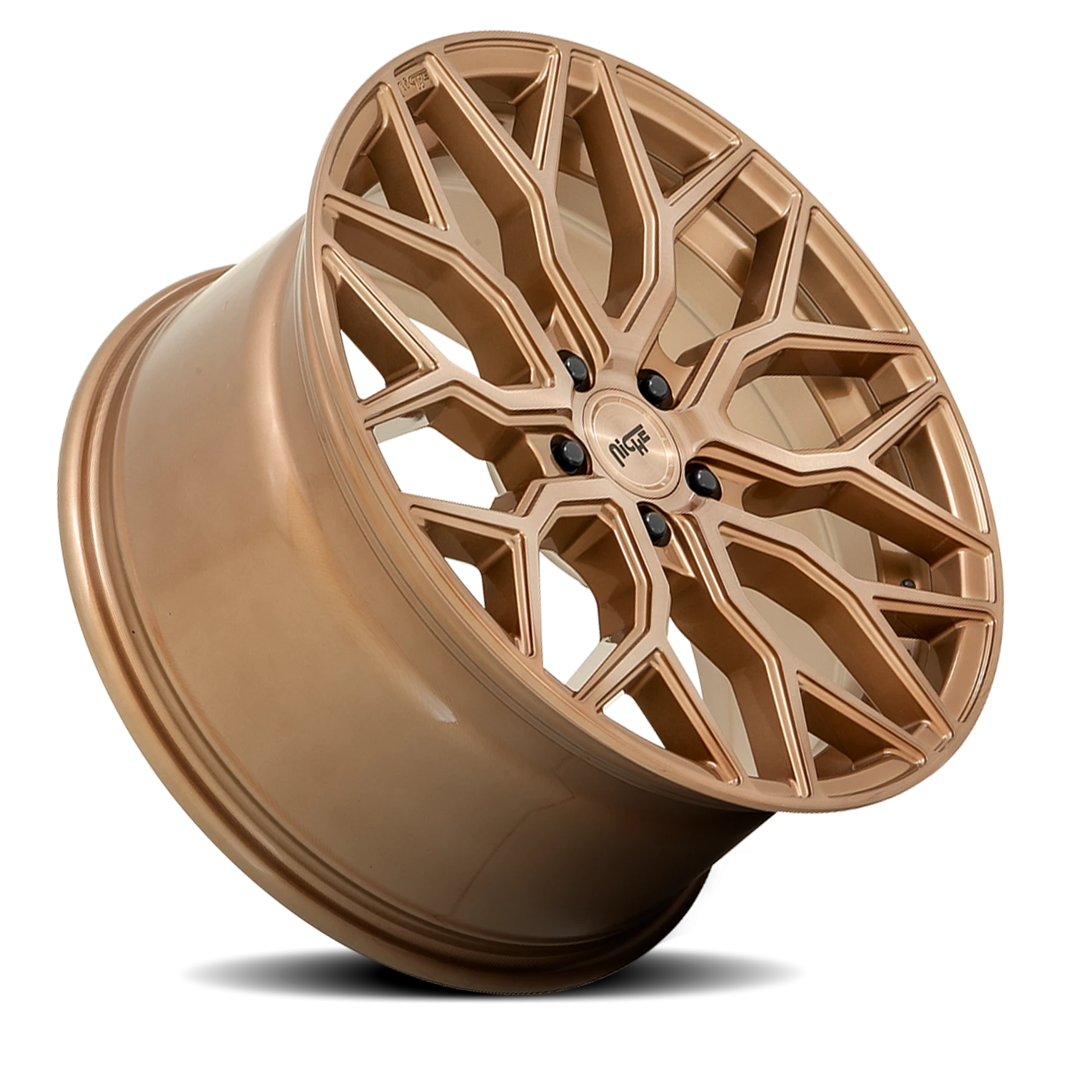 Niche Mazzanti 22x10" 5x112mm 66.56mm CB +35mm Brushed Bronze
