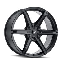 Mazzi Stilts 20x8.5" 5x110mm 72.6mm CB +35mm Matte Black
