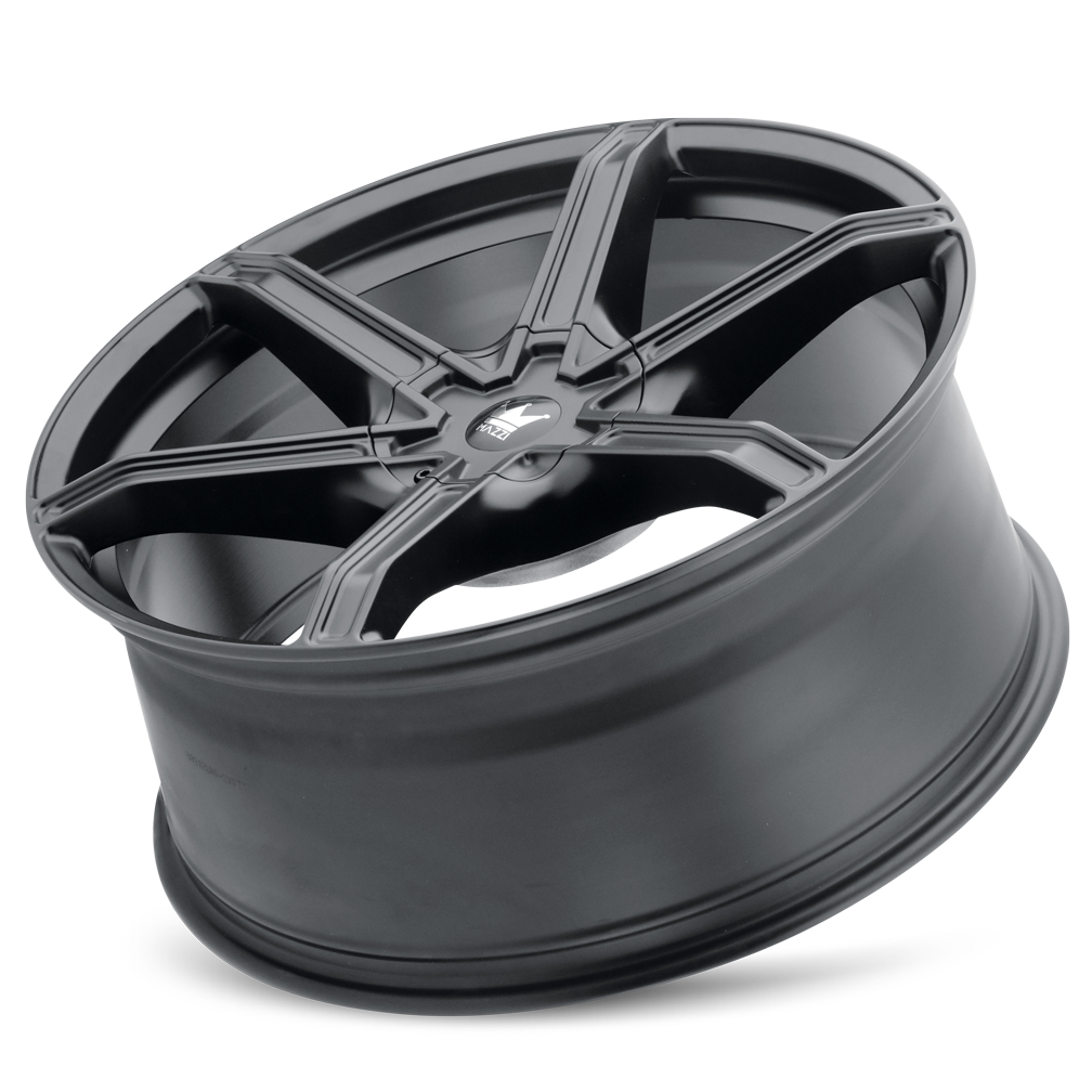 Mazzi Stilts 20x8.5" 5x110mm 72.6mm CB +35mm Matte Black