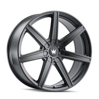 Mazzi Laguna 22x8.5" 5x112mm 74.1mm CB +38mm Matte Black