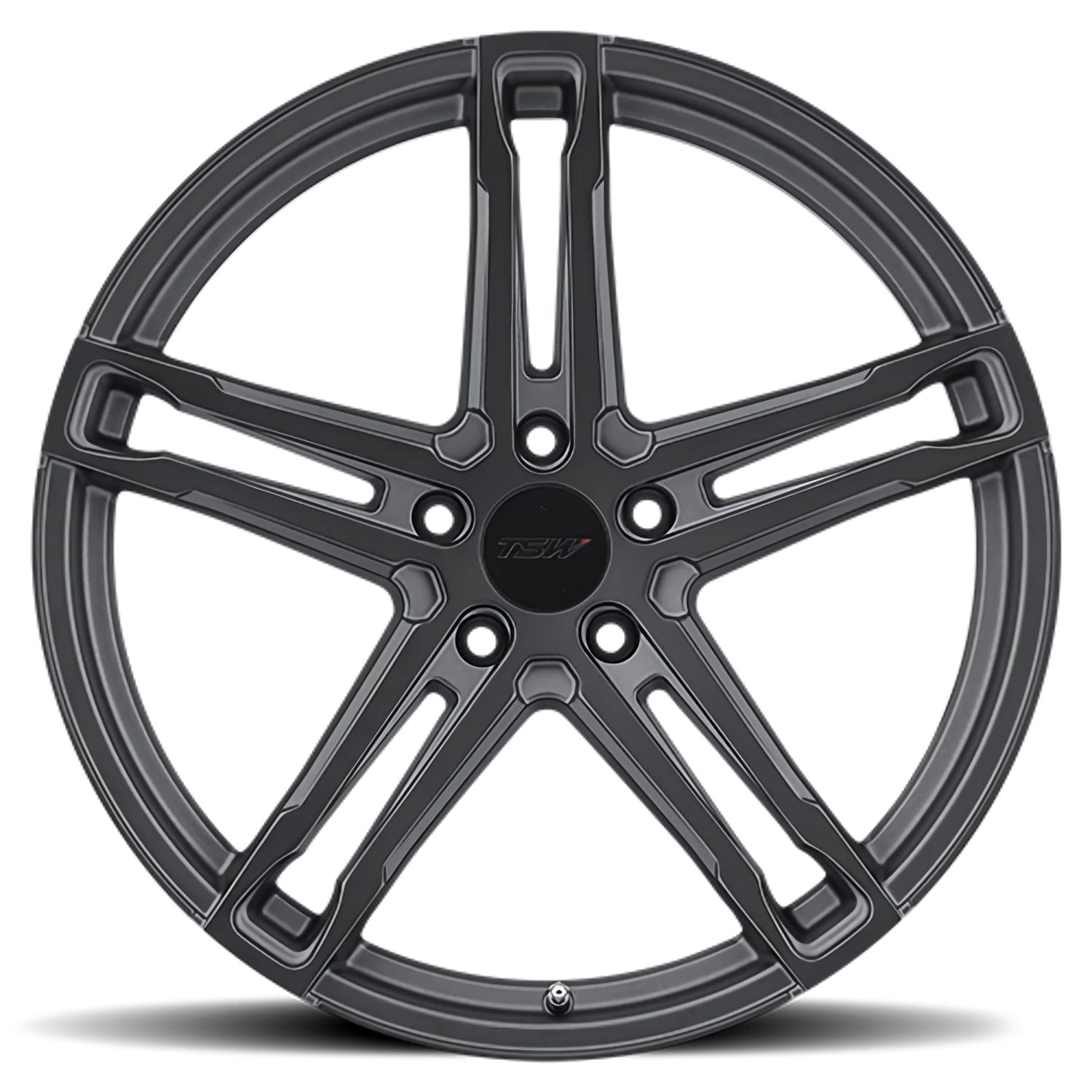 TSW Mechanica 20x10" 5x120mm 76.1mm CB +35mm Matte Gunmetal Matte Black Face