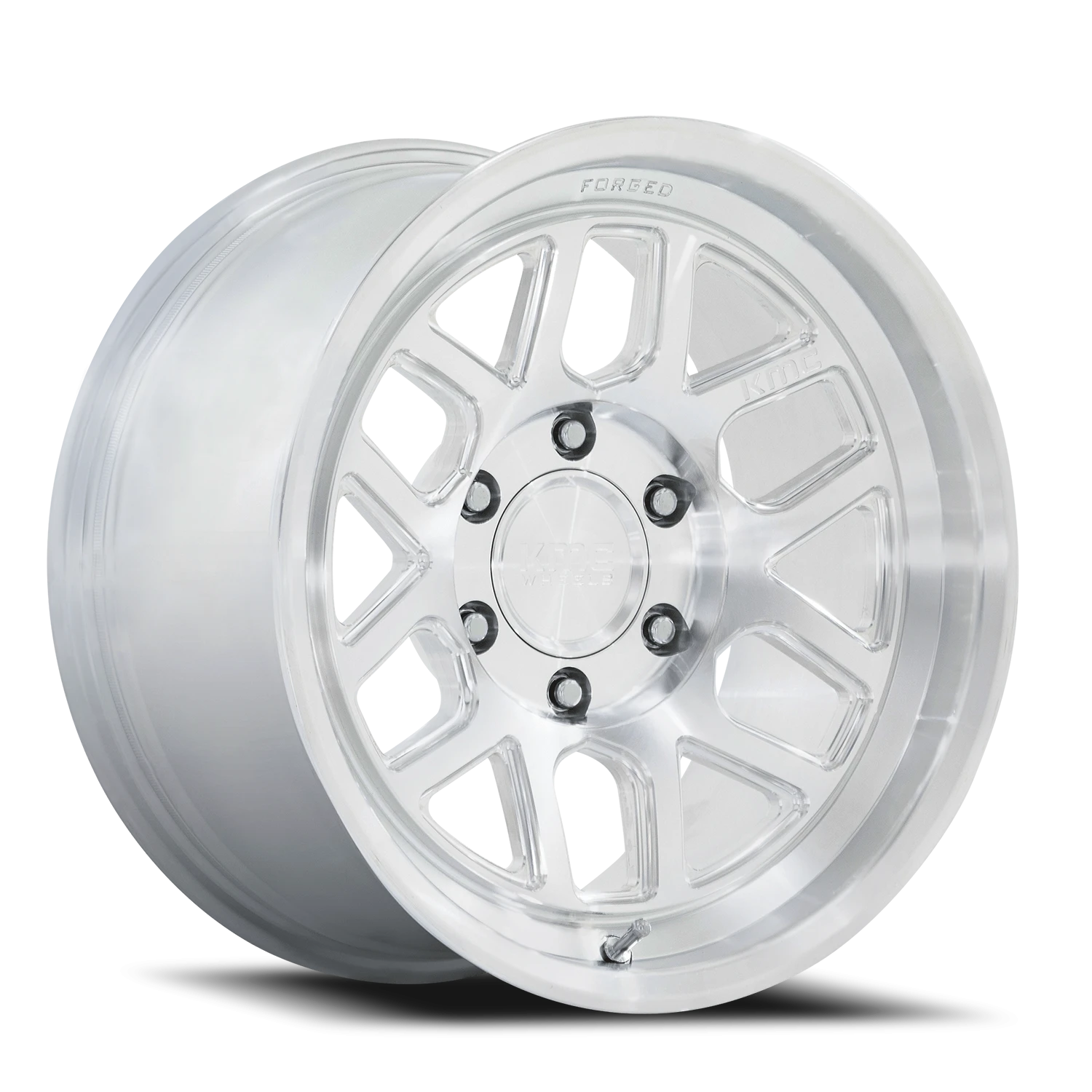 KMC Mesa Forged Monoblock 18x9" 6x135mm 87.1mm CB +18mm Machined Raw Machined