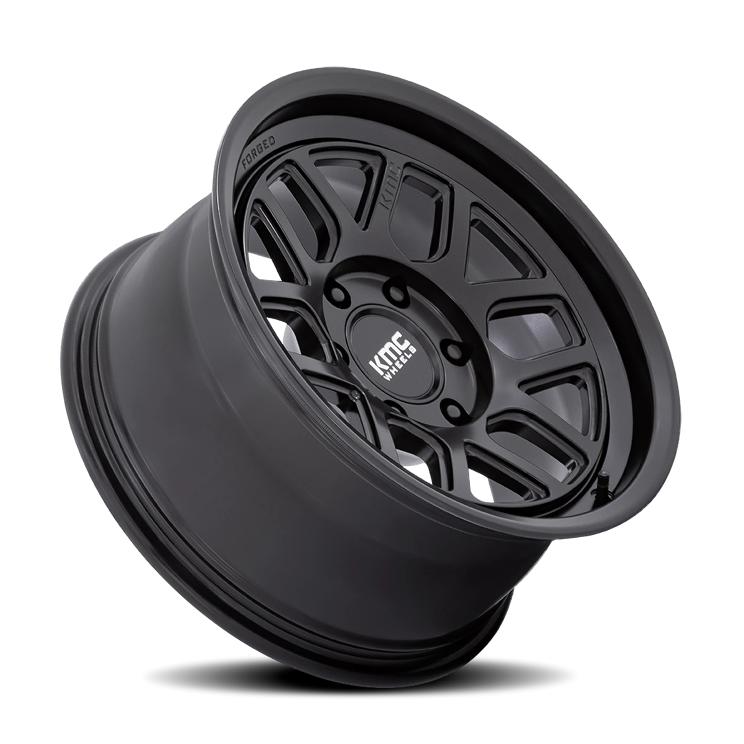 KMC Mesa Forged Monoblock 17x8.5" 6x135mm 87.1mm CB 0mm Satin Black