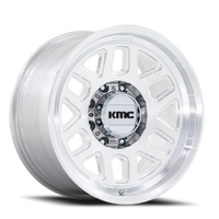 KMC Mesa Forged Monoblock 18x9" 8x170mm 125.1mm CB -12mm Machined Raw Machined