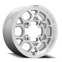 KMC Mesa Lite UTV KS133 15x6 +38 4x137mm 96mm Machined Silver