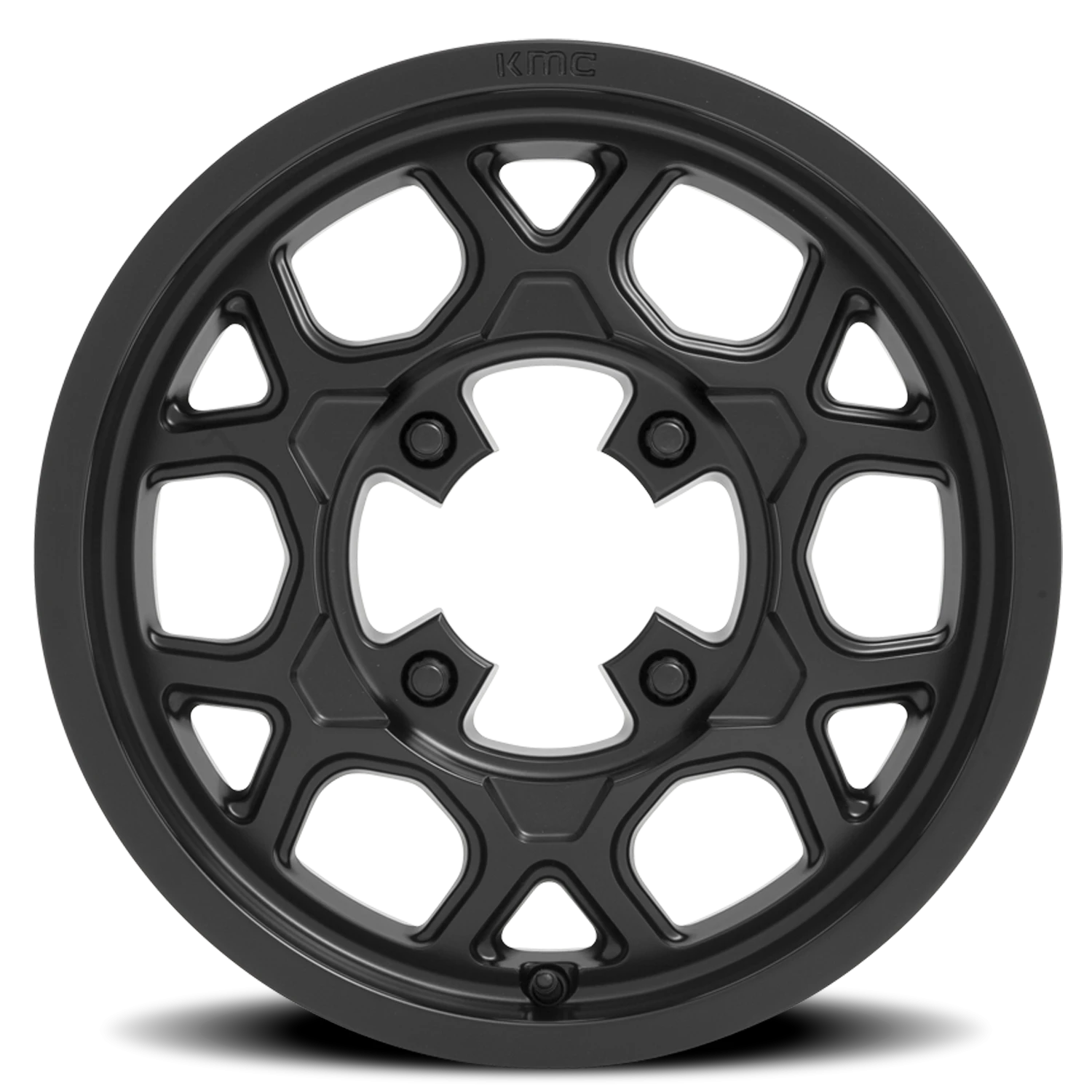 KMC Mesa Lite UTV 15x6" 4x137mm 96mm CB +38mm Satin Black