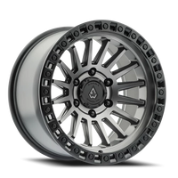 Arena Mesa 20x9" 6x139.7mm 106.1mm CB 0mm Satin Gunmetal Satin Black Lip