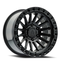 Arena Mesa 17x9" 5x127mm 71.5mm CB 0mm Satin Black Glossy Black Lip
