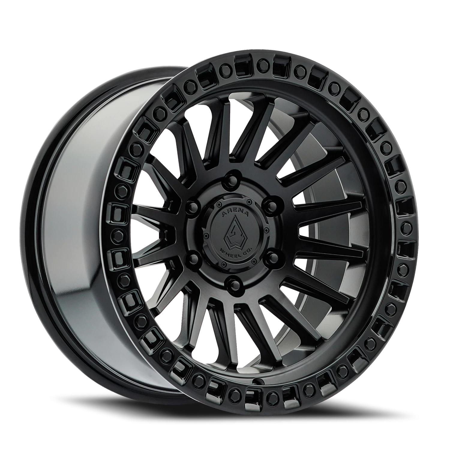 Arena Mesa A101 SBGL 17x9 +0 6x139.7mm 106.1mm Satin Black Glossy Blac