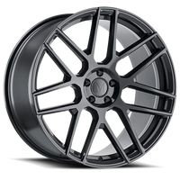 Mandrus Miglia 20x10" 5x112mm 66.6mm CB +25mm Gloss Gunmetal