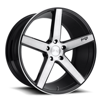 Niche Milan 20x8.5" 5x114.3mm 72.6mm CB +35mm Gloss Black Brushed