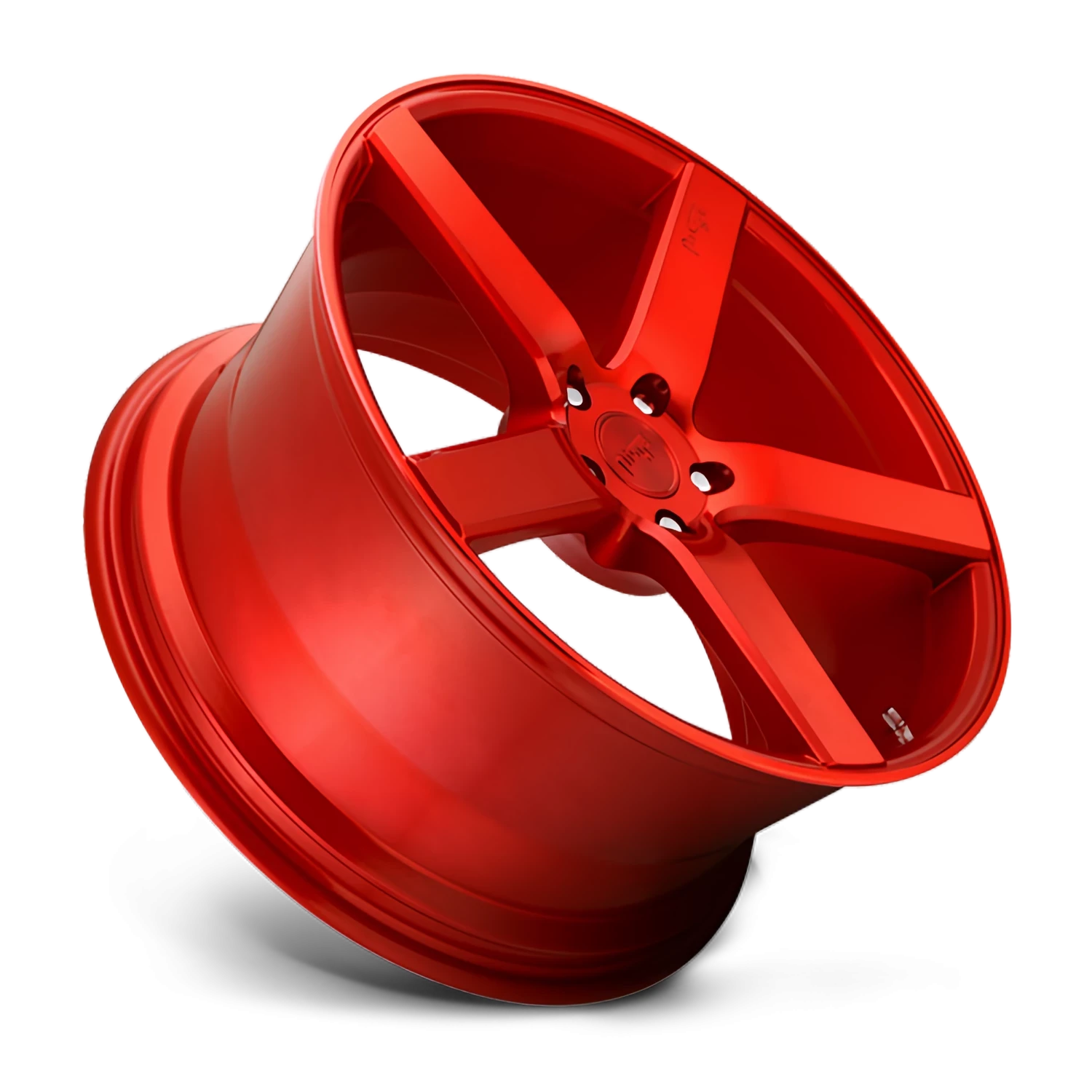 Niche Milan 20x10" 5x114.3mm 72.6mm CB +40mm Gloss Red
