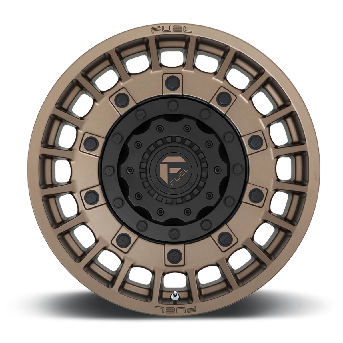 Fuel Militia 17x9 -12 6x135mm 106.1mm Matte Bronze