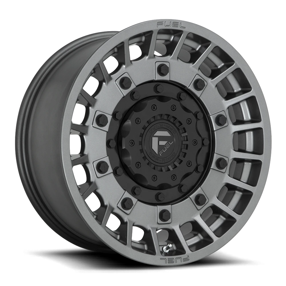 Fuel Militia 20x9 +1 5x150mm 110.2mm Matte Gunmetal